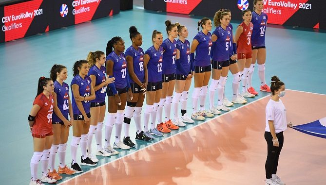 Volley France-Espagne