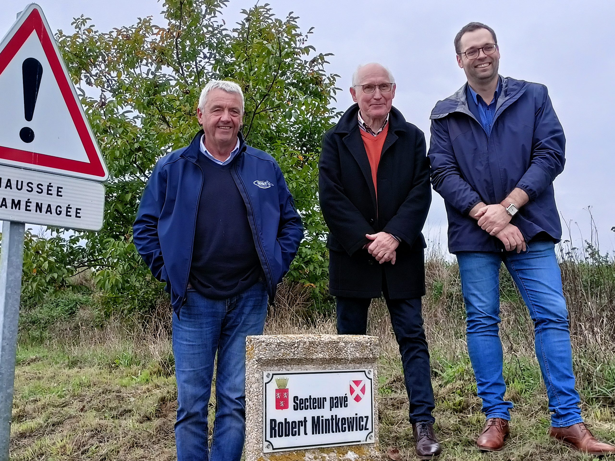 Grand Prix Denain 2023 avec le pavé Mintkiewicz