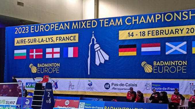 Badminton championnat d'Europe équipes
