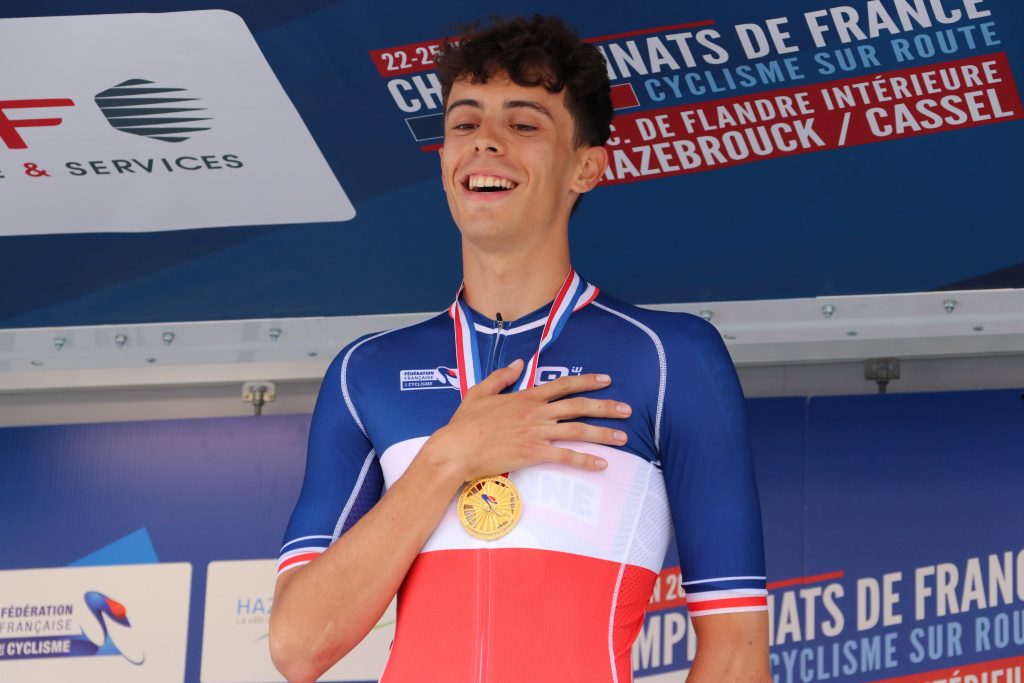 Mathias Ribeiro champion de France
