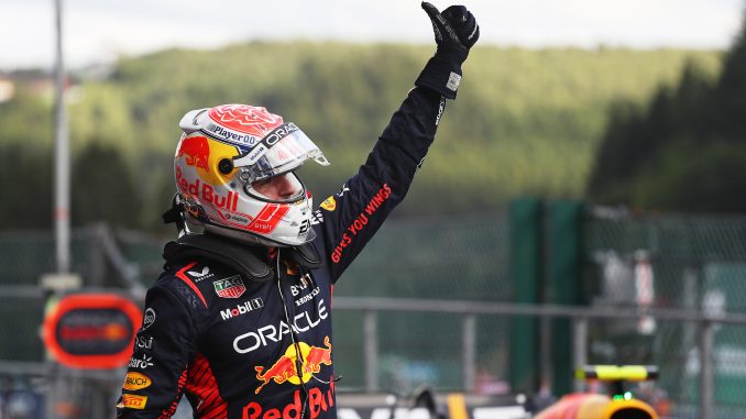 Grand Prix de Belgique Verstappen