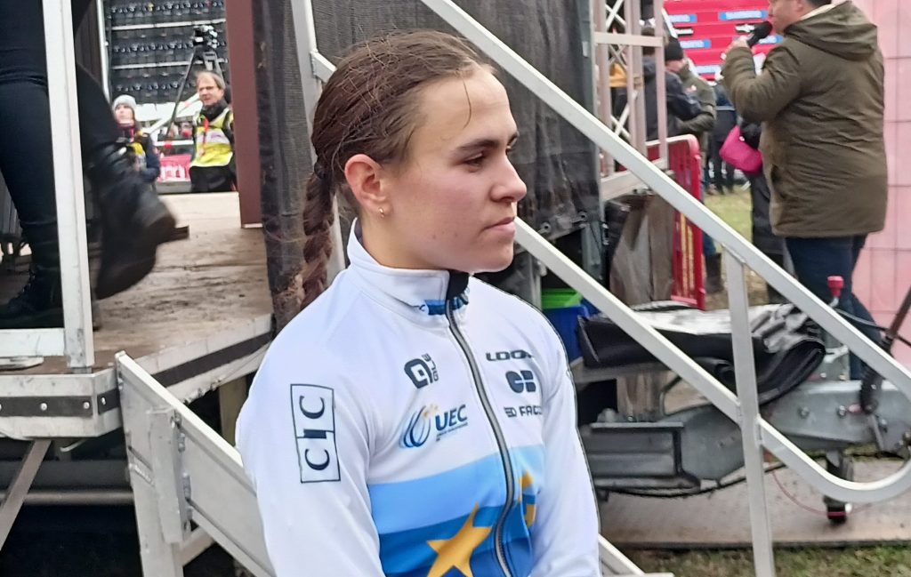 cyclo-cross d'Anvers Célia Géry juniors