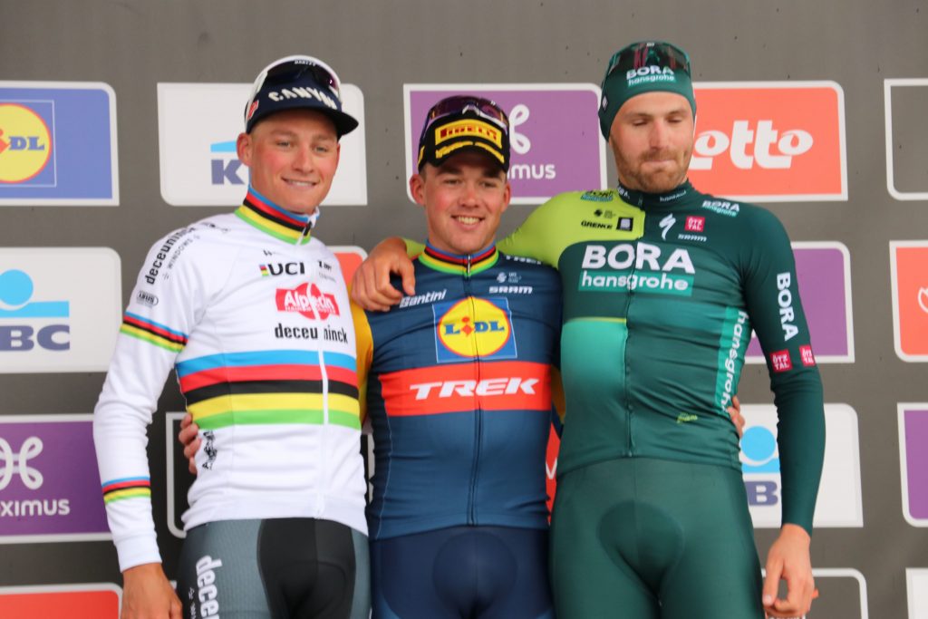 Gand-Wevelgem 2024 podium