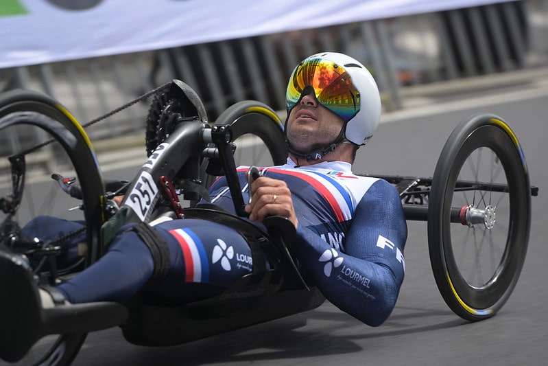 Mondiaux paracyclisme Mathieu Bosredon