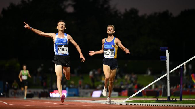 Championnats de France athlétisme 5000m Gressier