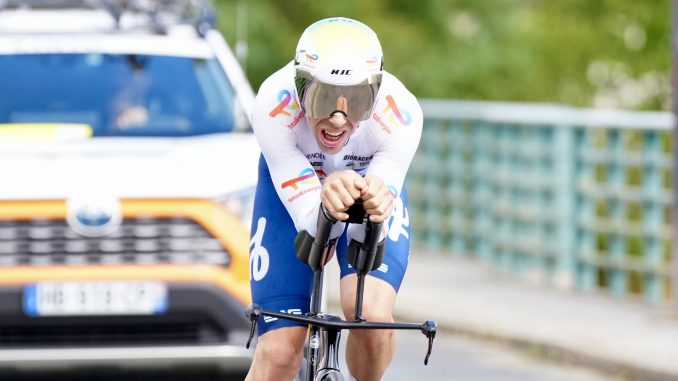 Tour Poitou-Charentes 3è étape Samuel Leroux