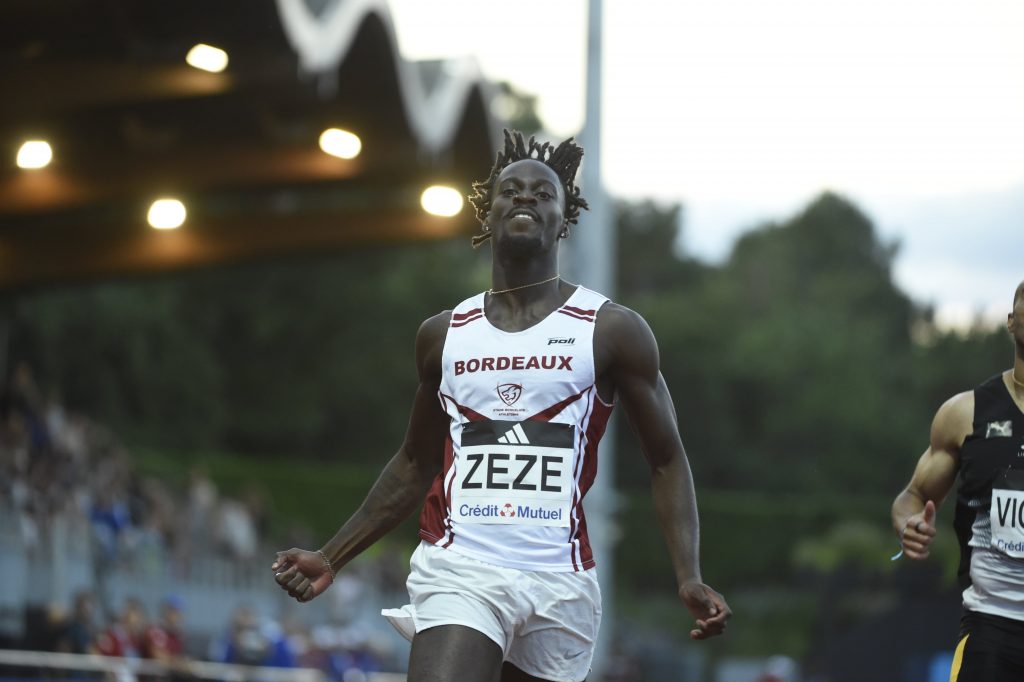 Championnats de France d'athlétisme Talence Rayan Zézé