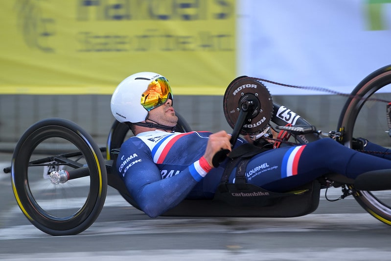 Mondiaux paracyclisme Mathieu Bosredon