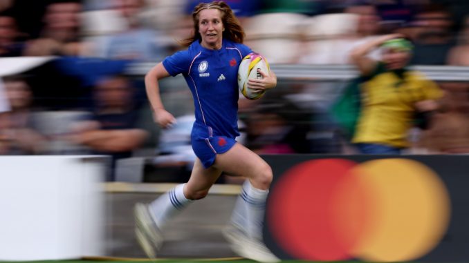 Bourdon afsud 1 Rugby France-Afrique du Sud féminines Pauline Bourdon Sansus