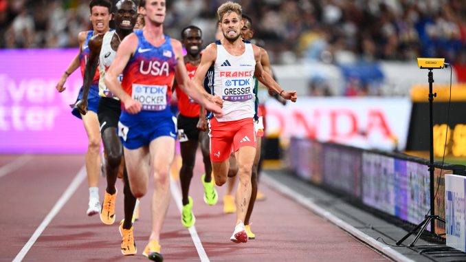 Jimmy Gressier Mondiaux 5000m Tokyo