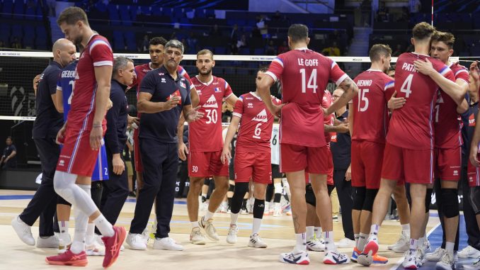 Volley-ball Mondial France-Argentine