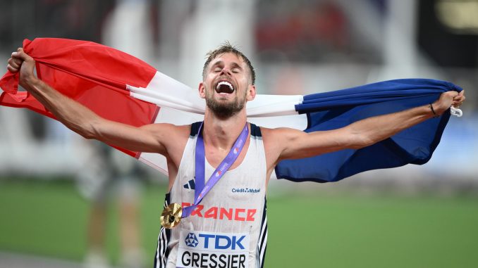 Jimmy Gressier champion du monde du 10 000m