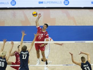 France-Finlande volley-ball Yacine Louati