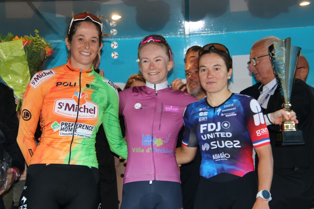 critérium Ô Tour des Dames Orchies podium