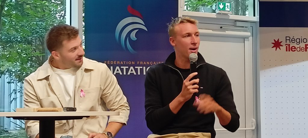 Natation Marc-Antoine Olivier ambassadeur Paris 2026