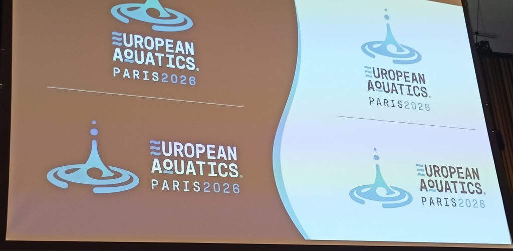 Natation logo Paris 2026