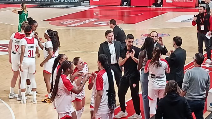 Basket Eurocoupe ESBVA Beroe Maxime Bezin