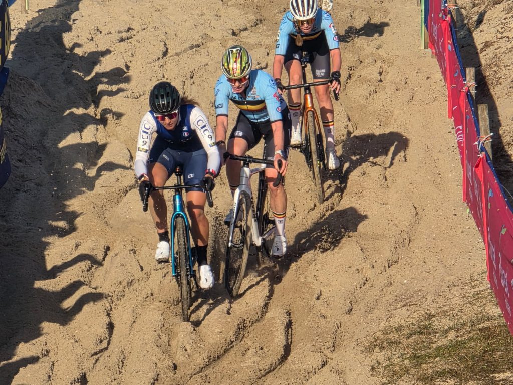 Cyclocross championnats d'Europe 2025 Middelkerke. Amandine Fouquenet