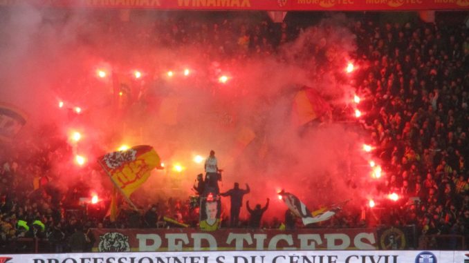 Football RC Lens Strasbourg kop