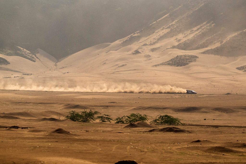 Rallye d'Arabie Saoudite 3è journée Adrien Fourmaux
