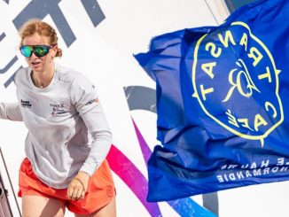 Transat Café l'Or Théa Khelif arrivée