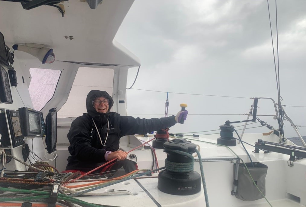 Transat Café l'Or Class 40 Théa Khelif