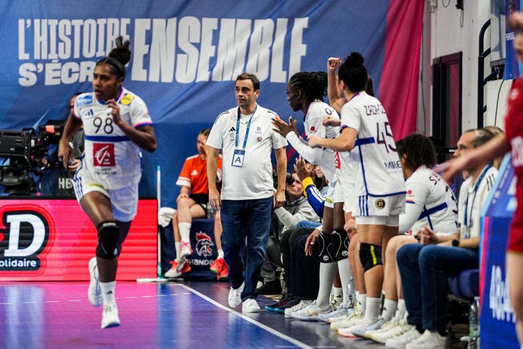 Handball France-Japon à Dunkerque. Suzanne Wajoka