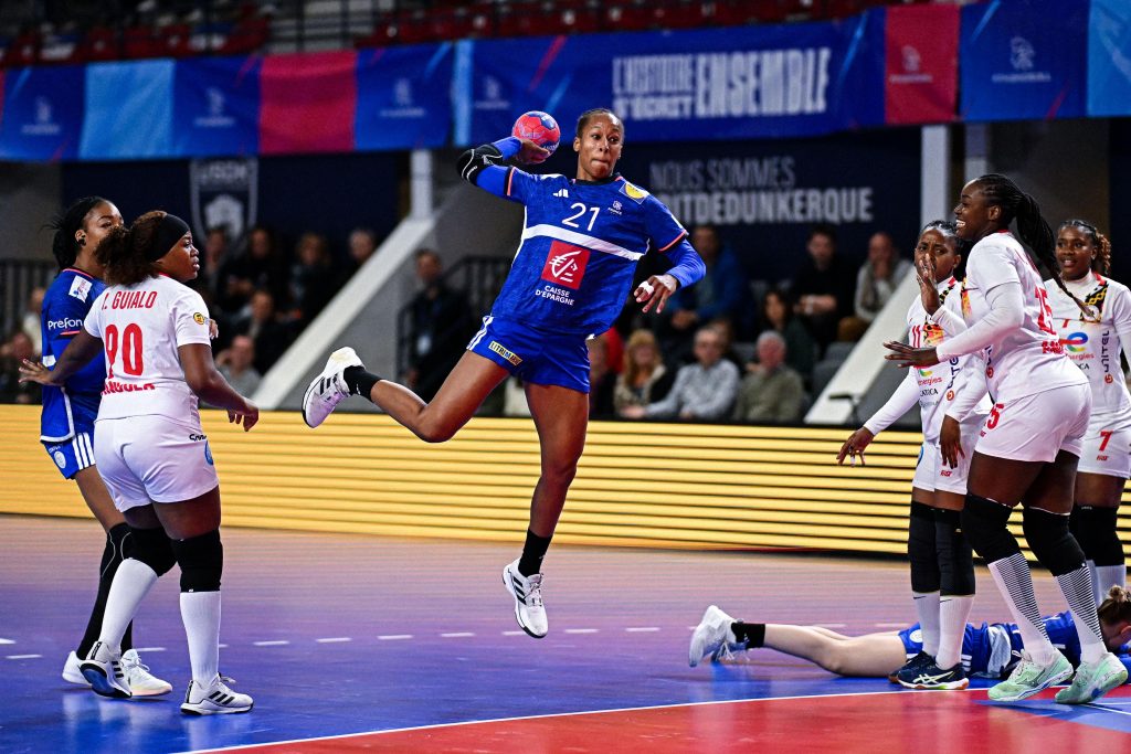 Handball France-Angola féminin Oriane Kanor