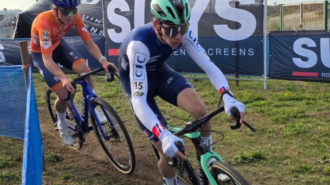 Aubin Sparfel. Championnats d'Europe 2025 de cyclocross. Middelkerke