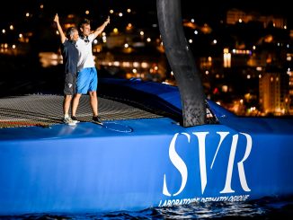 Transat Café l'Or Ultim Tom Laperche et Franck Cammas SVR-Lazartigue