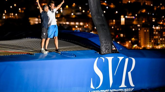 Transat Café l'Or Ultim Tom Laperche et Franck Cammas SVR-Lazartigue