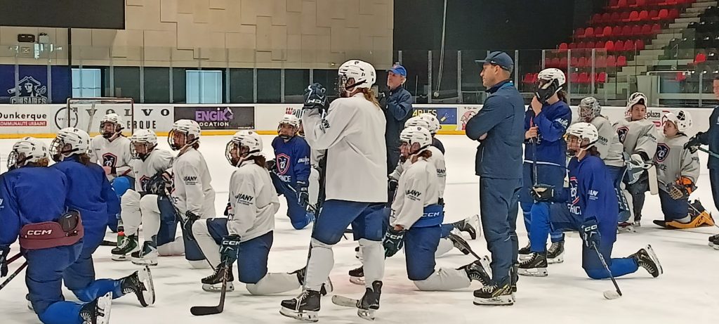 Hockey/glace Dunkerque Estelle Duvin
