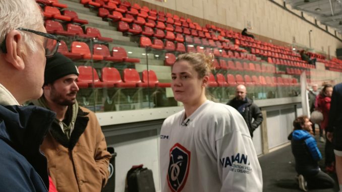 Hockey/glace Estelle Duvin