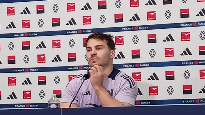Rugby France-Italie à Lille Antoine Dupont