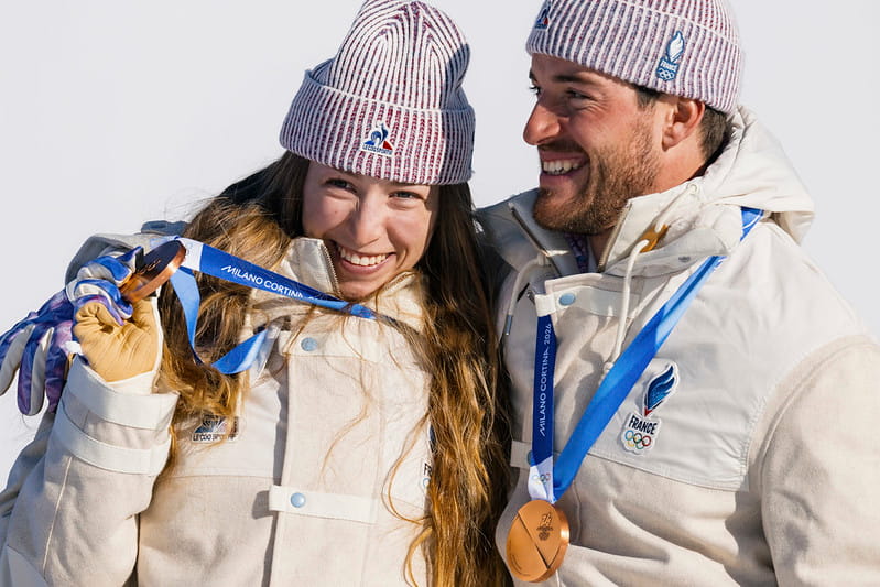 JO d'hiver 2026. Snowboard cross Léa Casta et Loann Bozzolo
