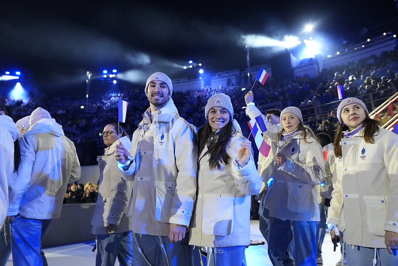 Jeux Olympiques cérémonie de clôture Cizeron et Fournier Beaudry