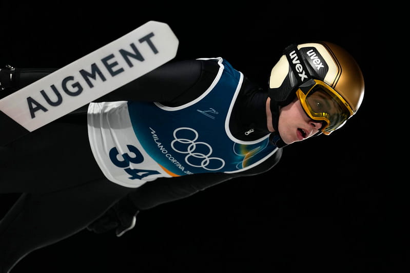 JO d'hiver 2026 Valentin Foubert saut à ski