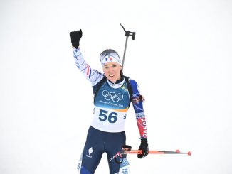 JO d'hiver 2026 biathlon sprint femmes Océane Michelon