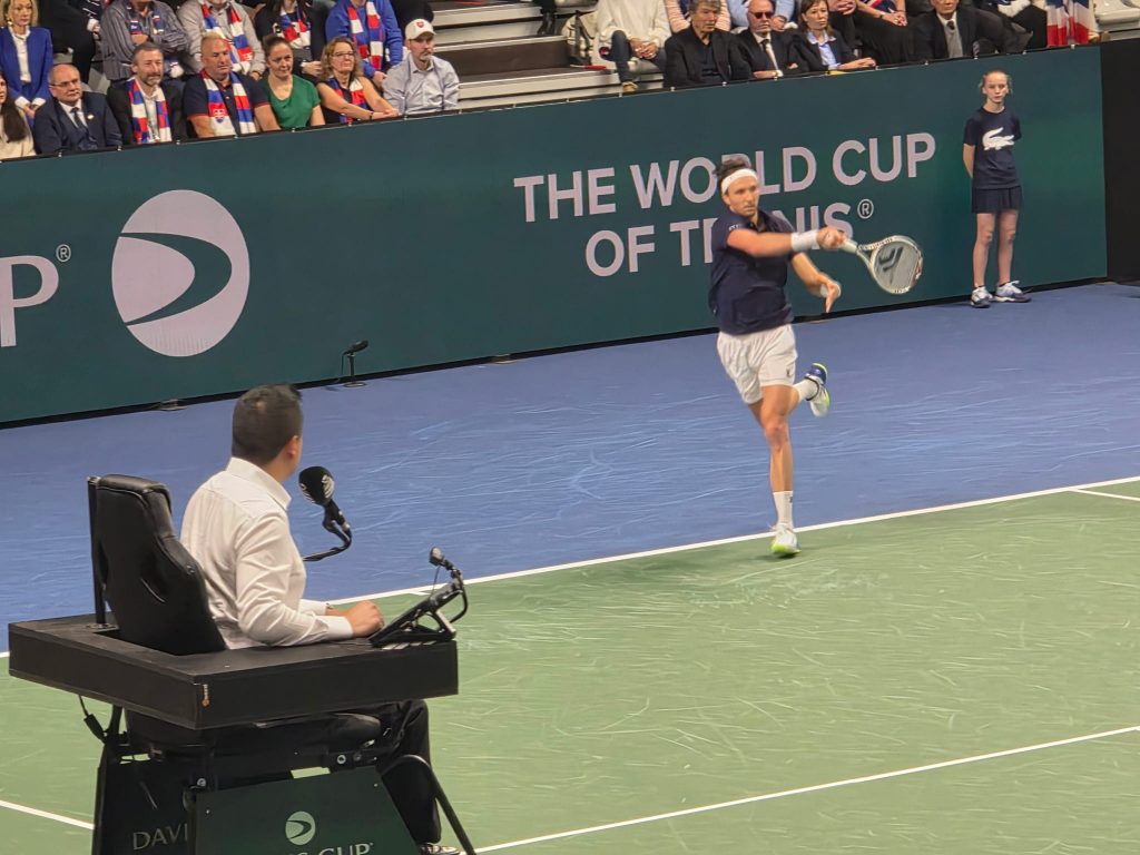 Coupe Davis France-Slovaquie au Portel