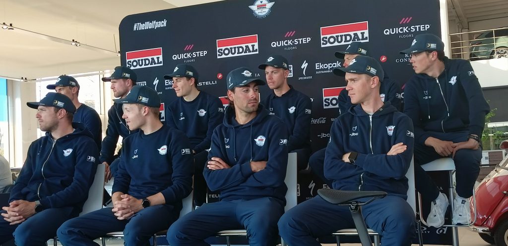 Paul Magnier Soudal-Quick Step avant le week-end d'ouverture