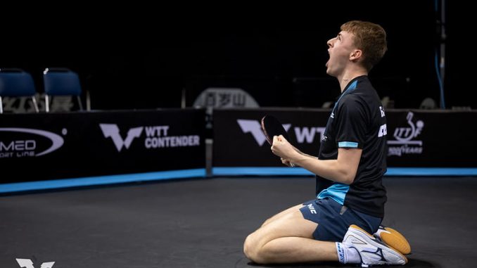 WTT contender de Tunis Flavien Coton