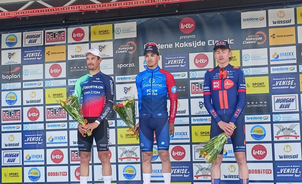 Bredene Coxyde espoirs Boulet et Chaleil