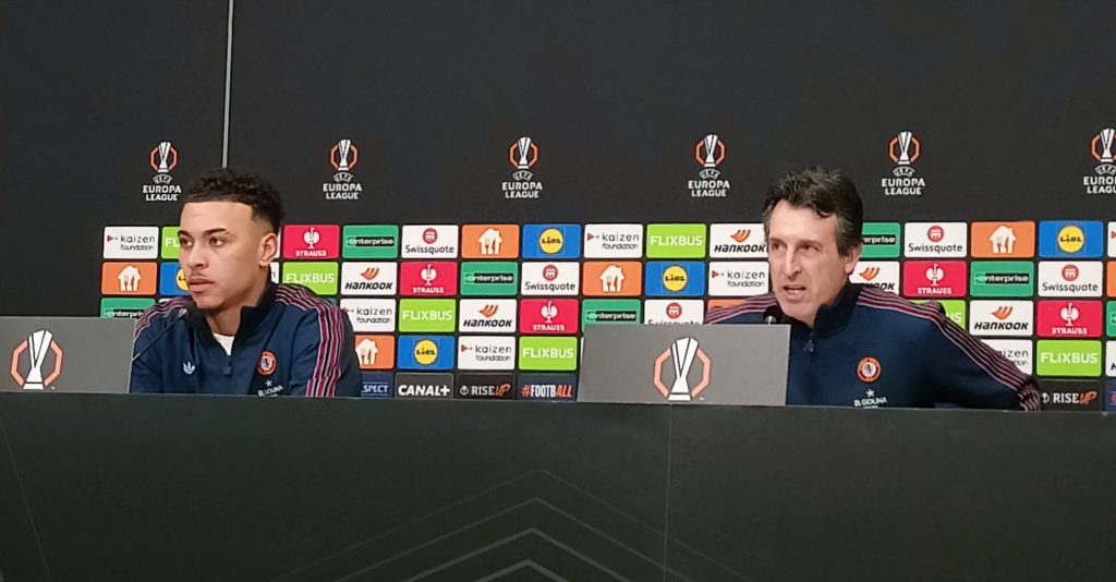 Aston Villa Morgan Rogers Unai Emery