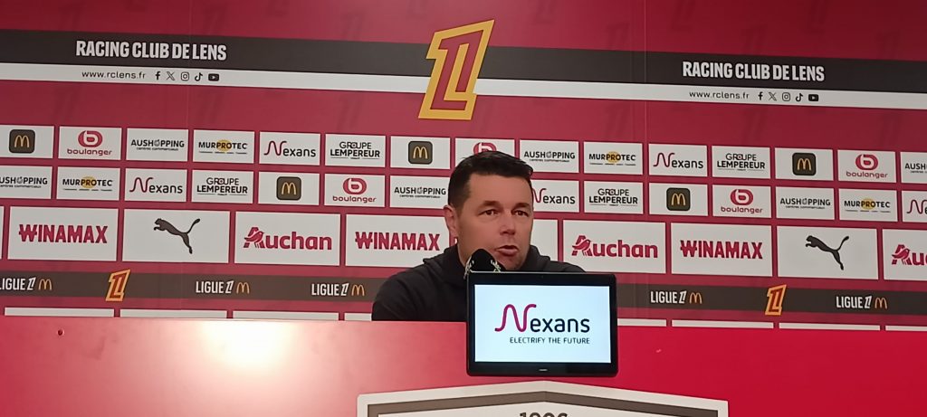 RC Lens-Angers Pierre Sage