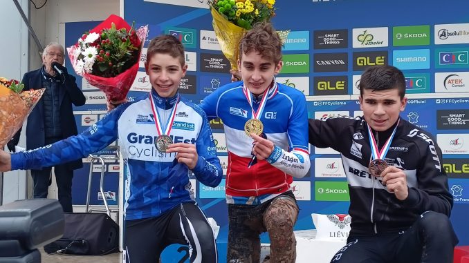 Paul Seixas cyclo-cross Liévin cadet 2022