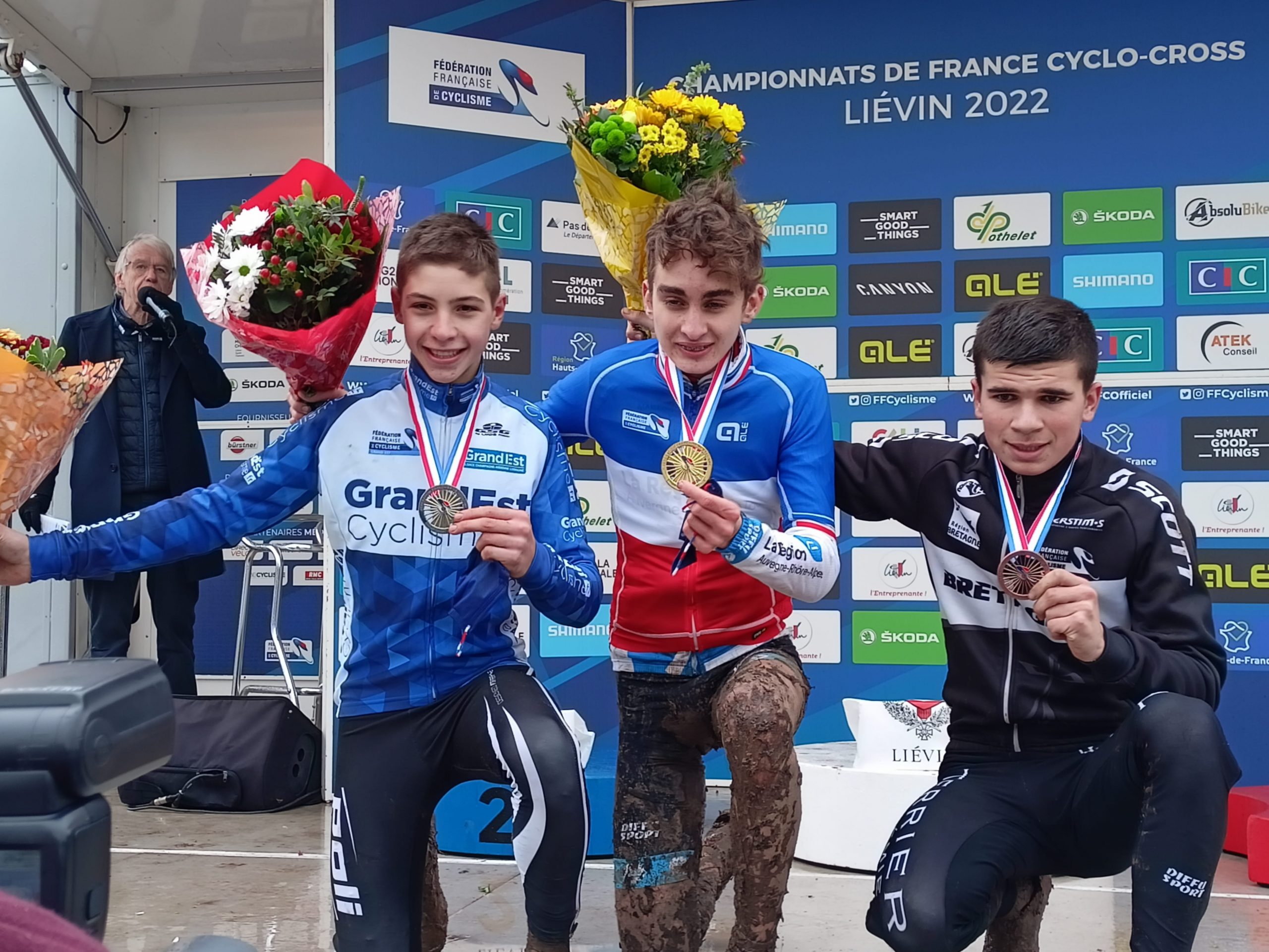 Cyclocross à Liévin Seixas champion de France cadet en 2022