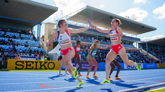 Mondiaux relais 4x400m femmes Gaborone