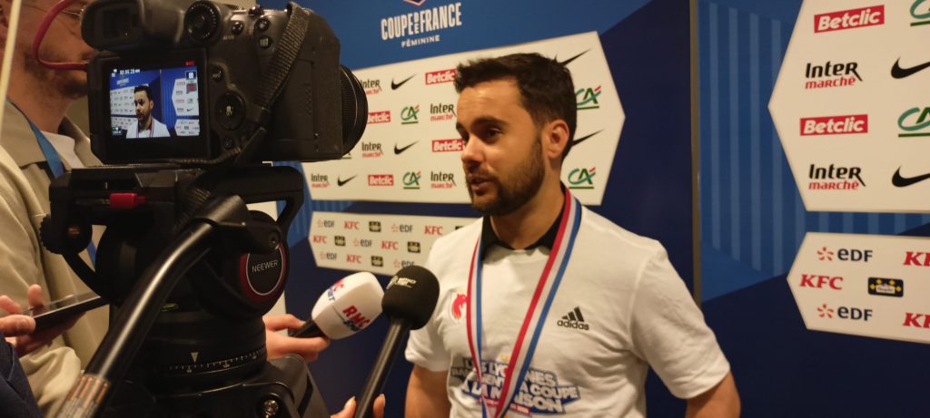 OL Lyonnes-PSG Jonathan Giraldez