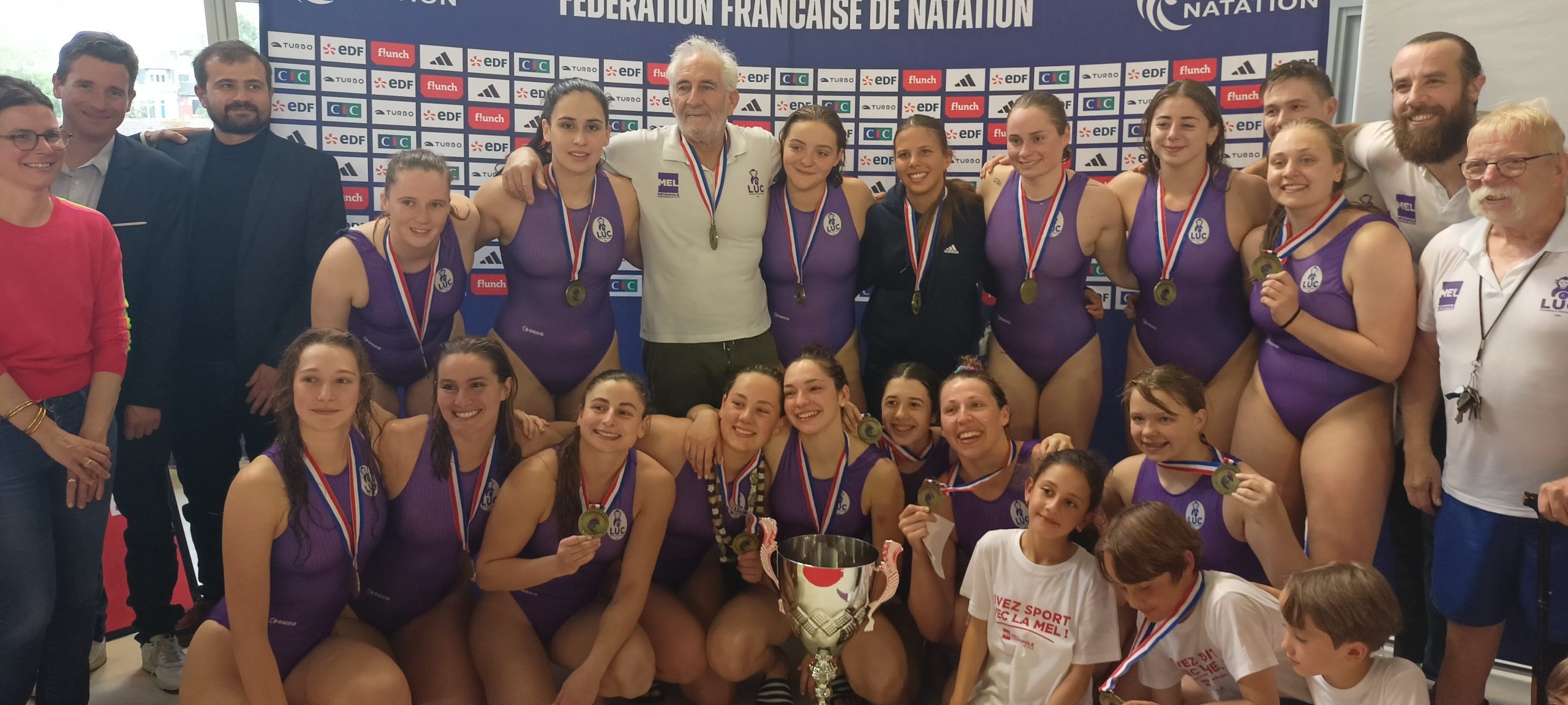 LUC Water-Polo Nancy : 17-10 en finale Elite féminine