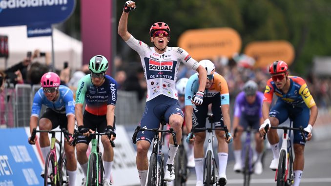 Giro Paul Magnier 1è étape